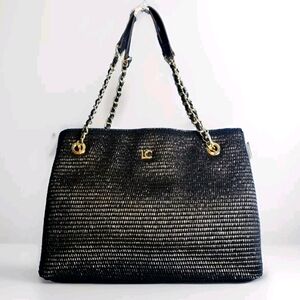 Liz Claiborne Black City Tote Shoulder Bag NWT